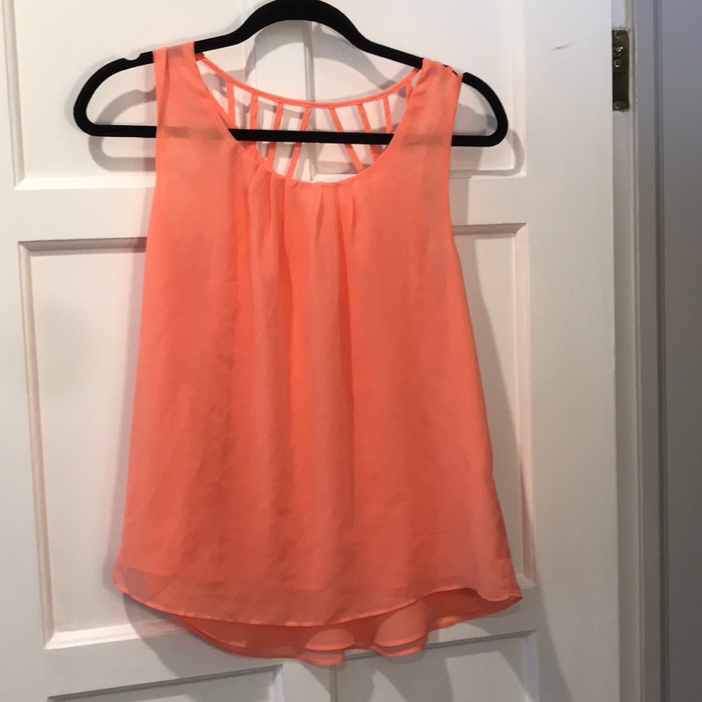 Bright Strappy Back Tank